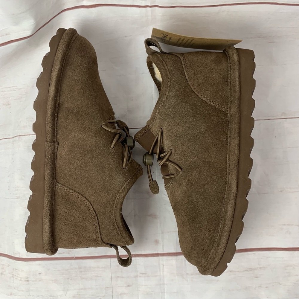 BEARPAW Phoenix Youth US1 Winter Boots wool kids boys shoes Shearling mocassins - Picture 4 of 16